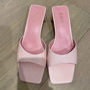 Raye vivid heel in pink (size 5.5)